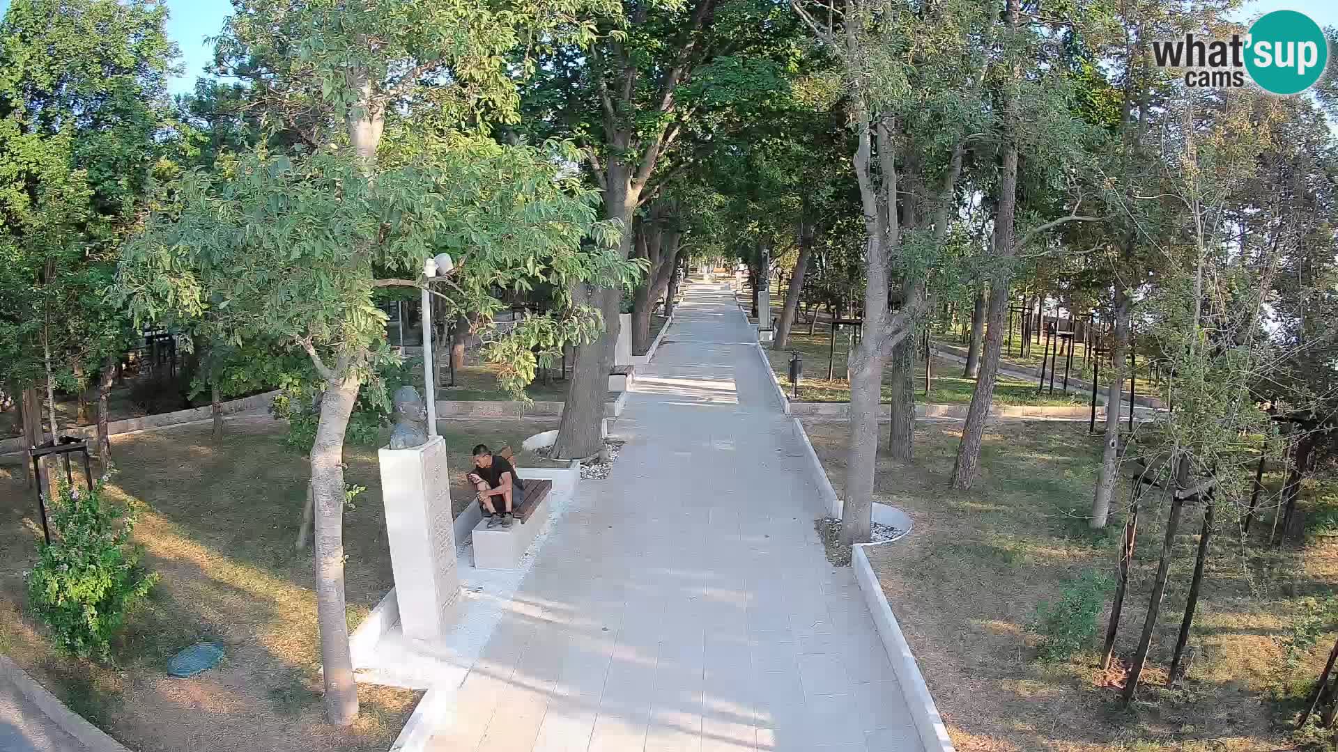 Writers’ Park Webcam Senj – Live by the Sea