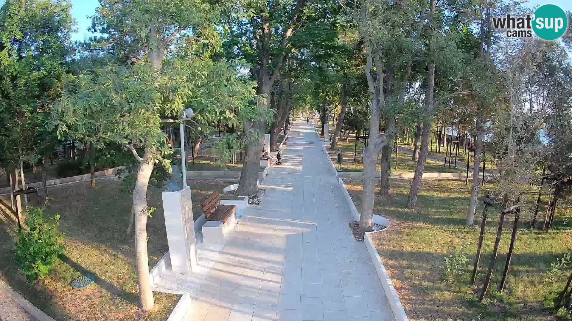 Writers’ Park Webcam Senj – Live by the Sea