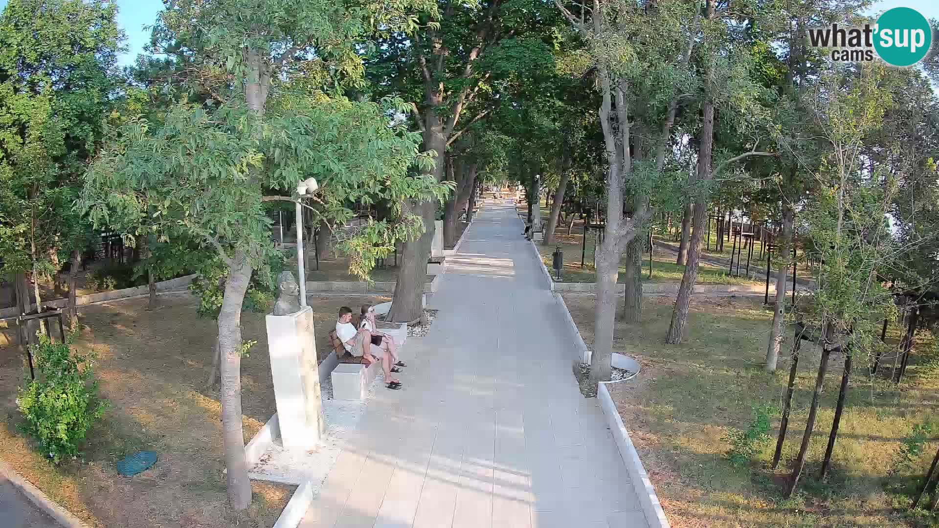 Writers’ Park Webcam Senj – Live by the Sea