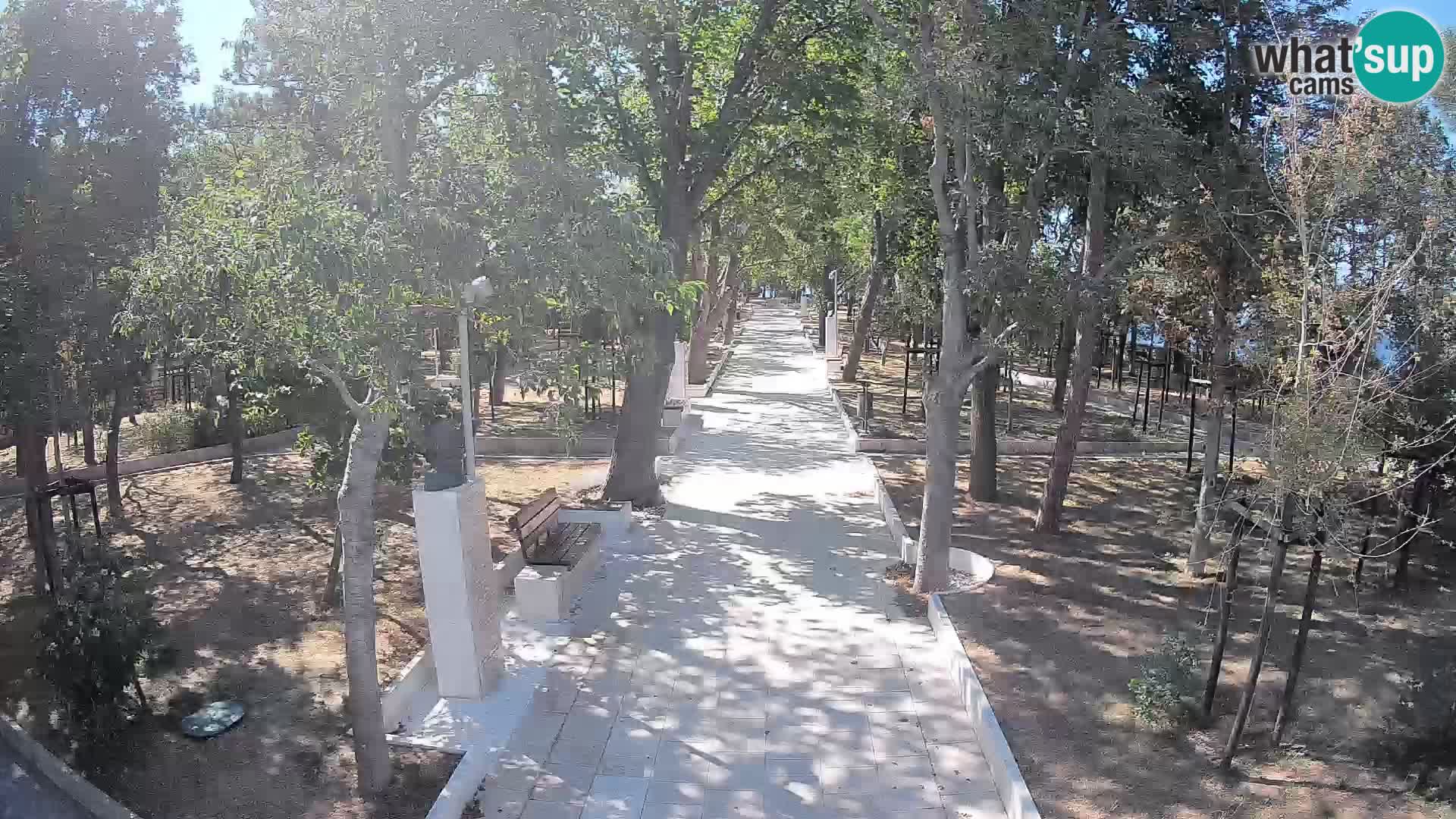 Writers’ Park Webcam Senj – Live by the Sea