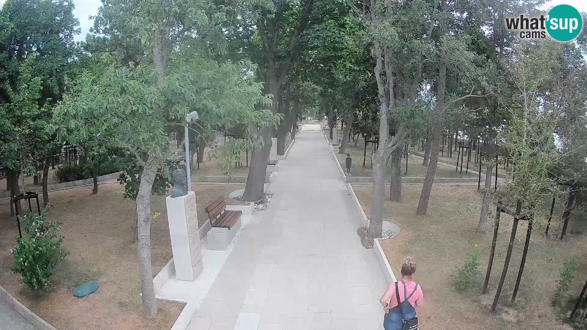 Writers’ Park Webcam Senj – Live by the Sea