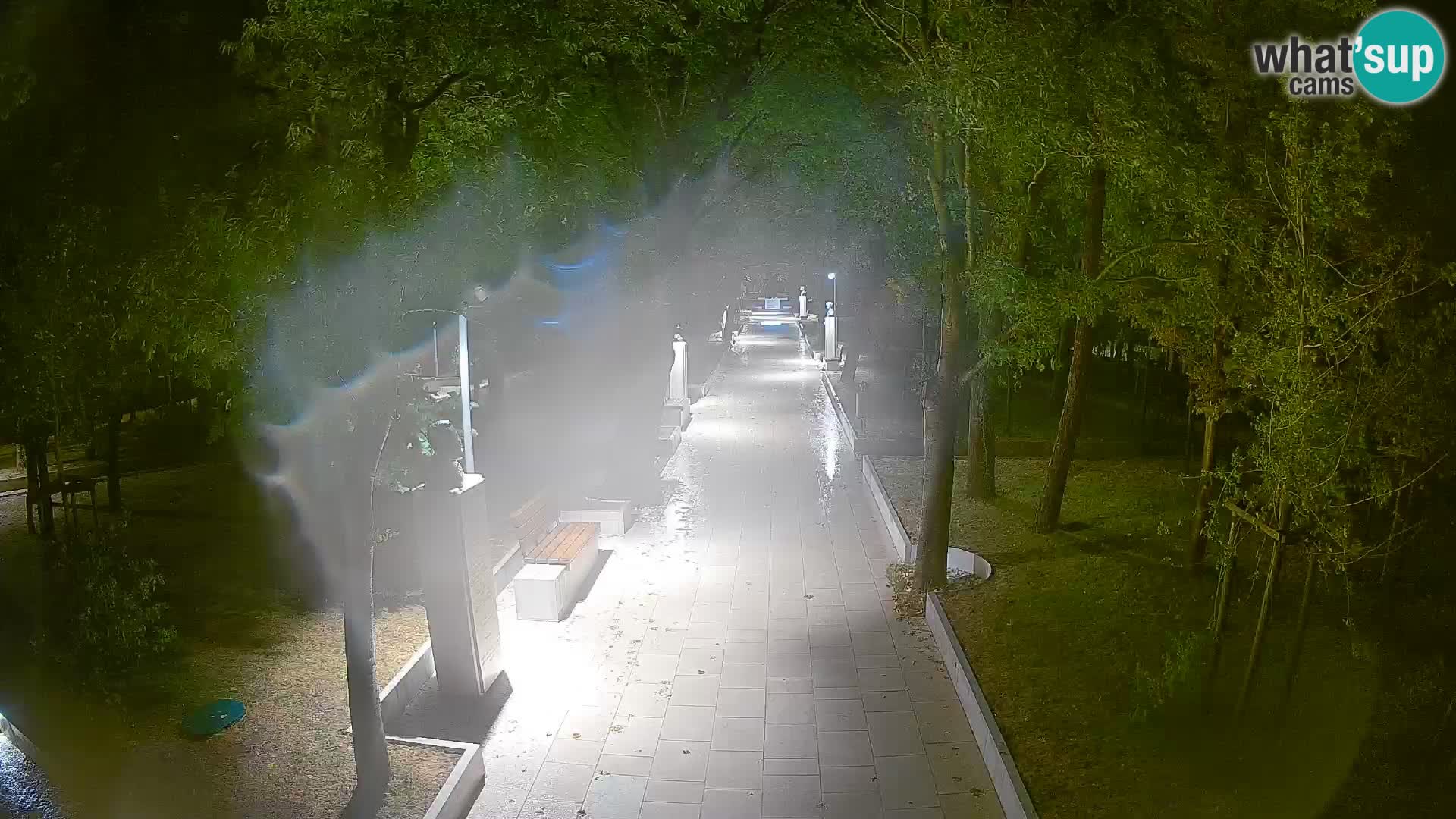 Writers’ Park Webcam Senj – Live by the Sea