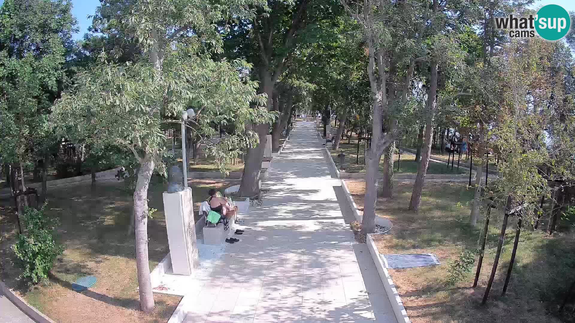 Writers’ Park Webcam Senj – Live by the Sea