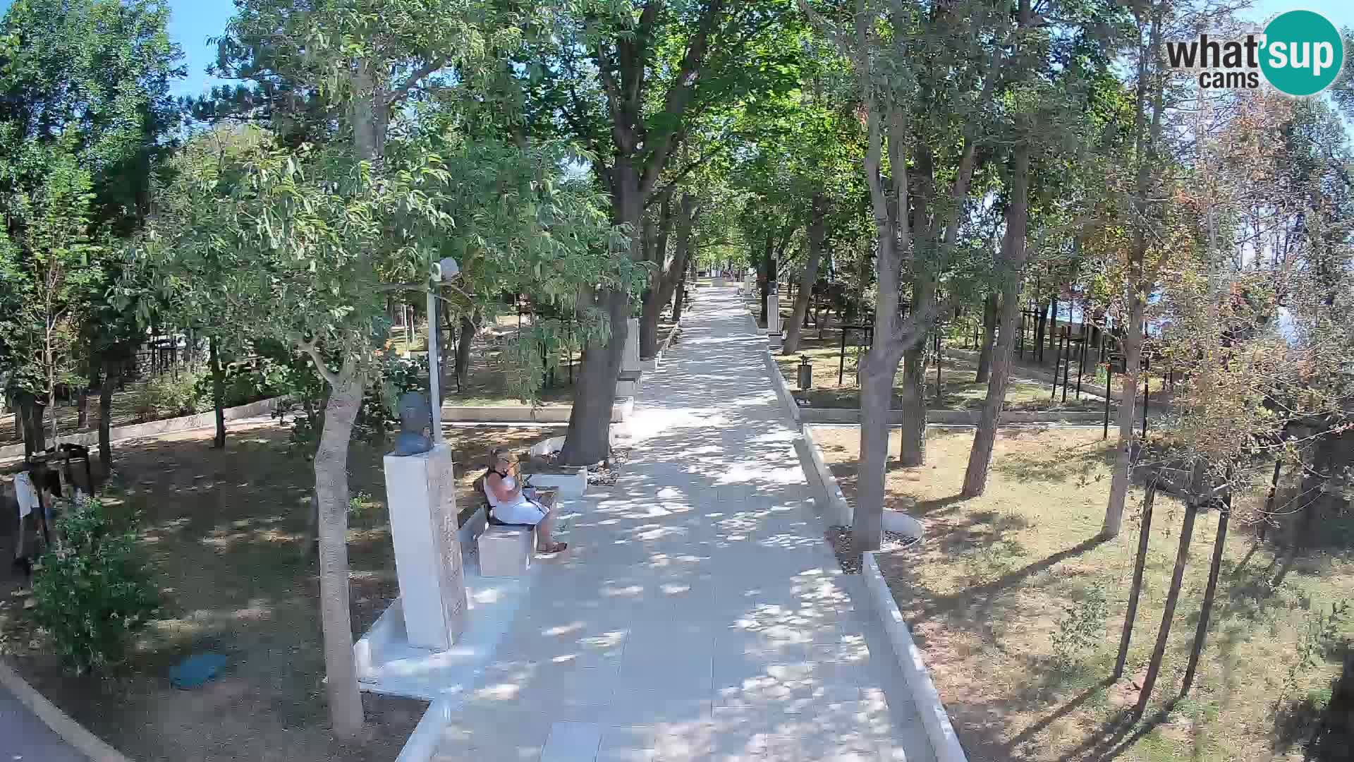 Writers’ Park Webcam Senj – Live by the Sea