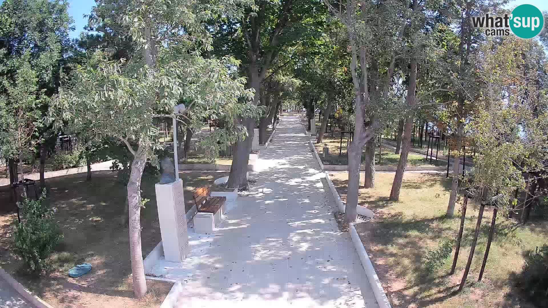 Writers’ Park Webcam Senj – Live by the Sea