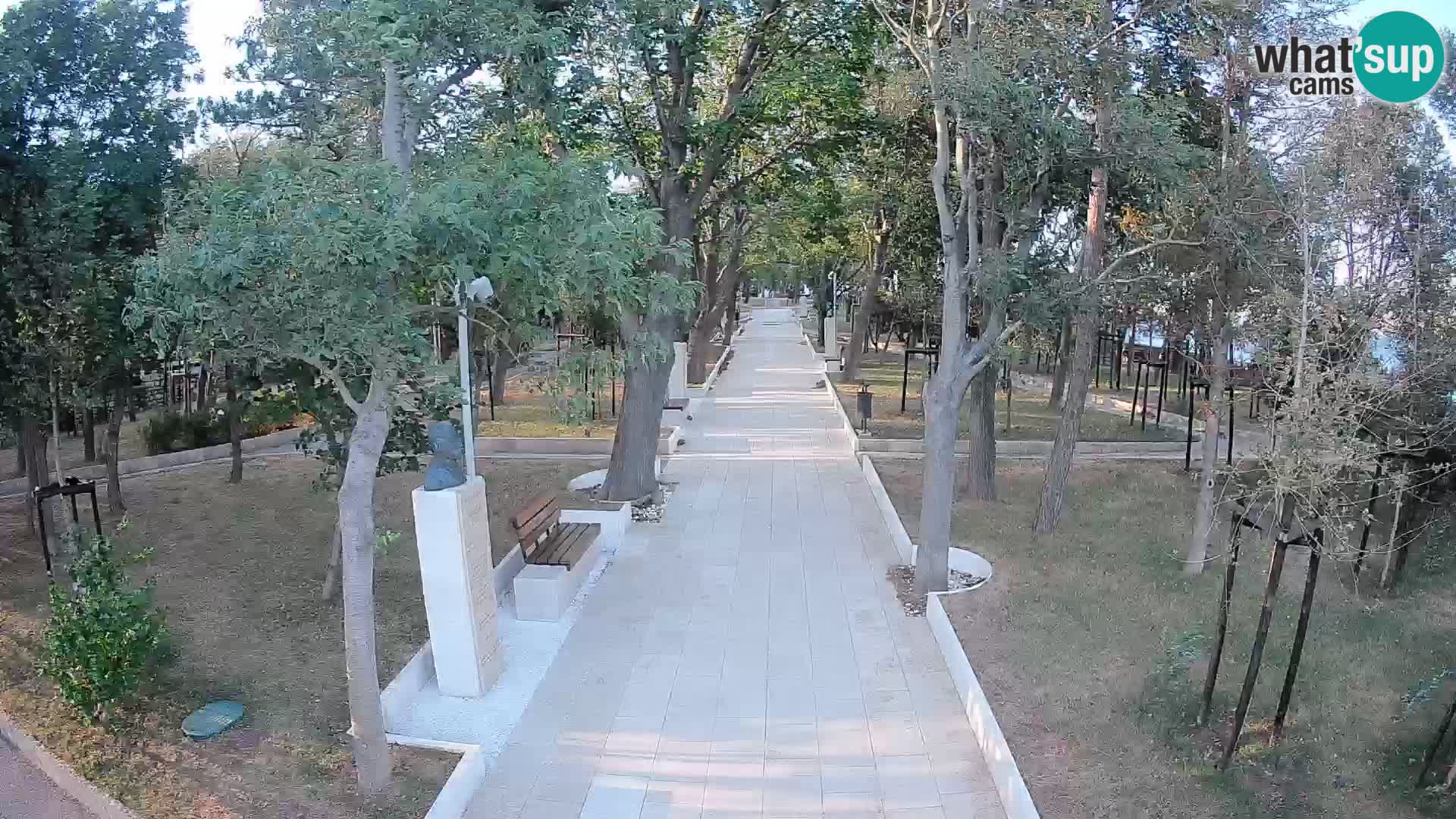 Writers’ Park Webcam Senj – Live by the Sea