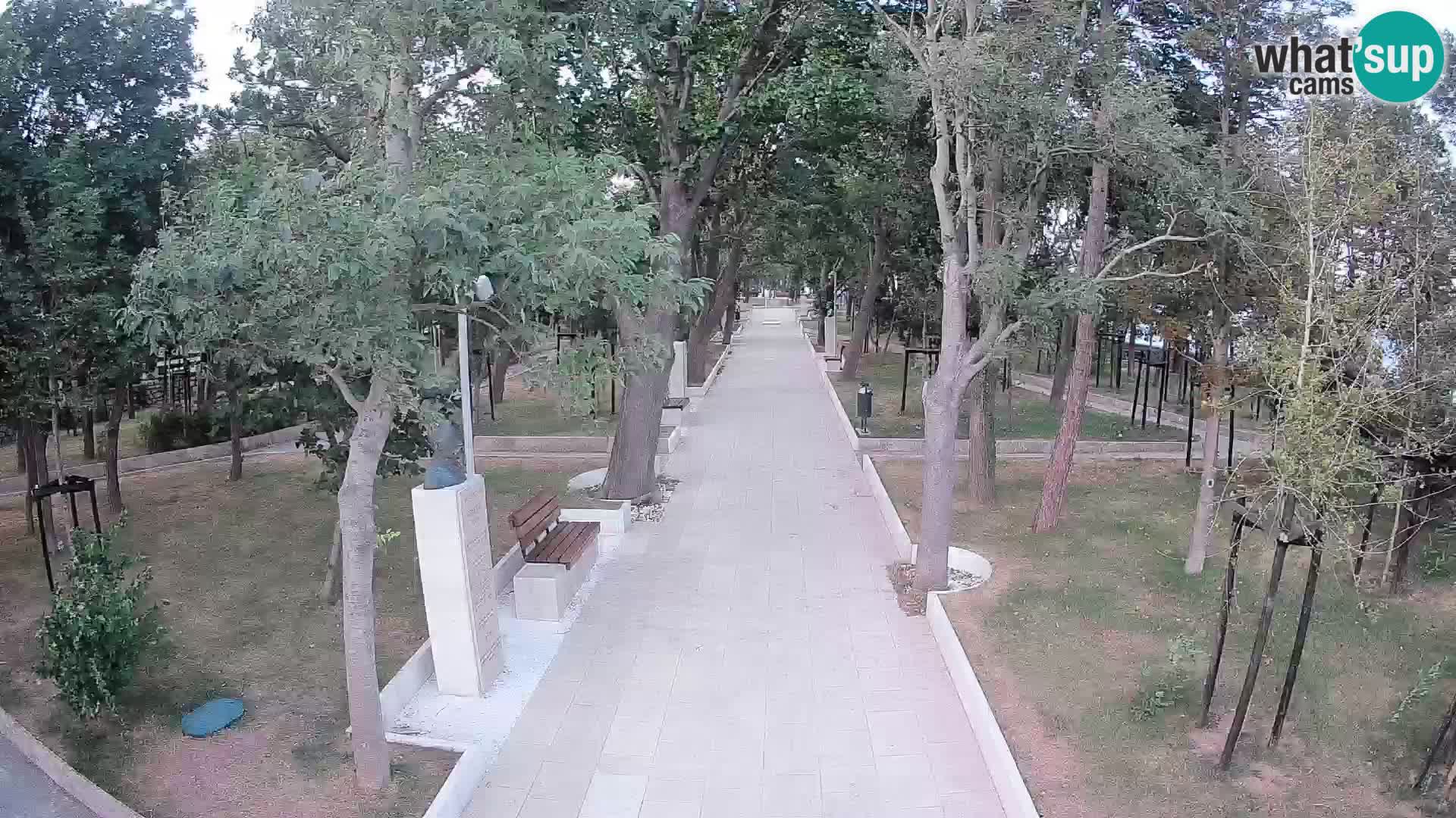 Writers’ Park Webcam Senj – Live by the Sea