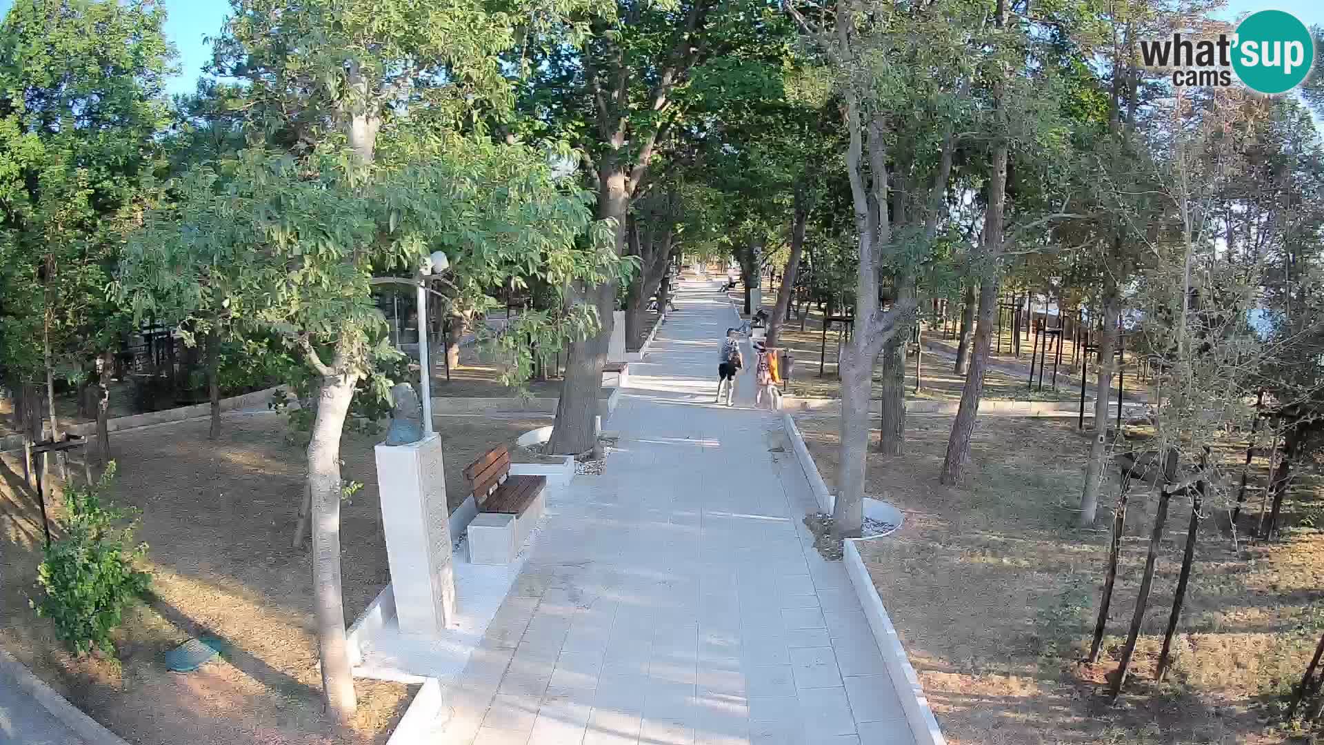 Writers’ Park Webcam Senj – Live by the Sea