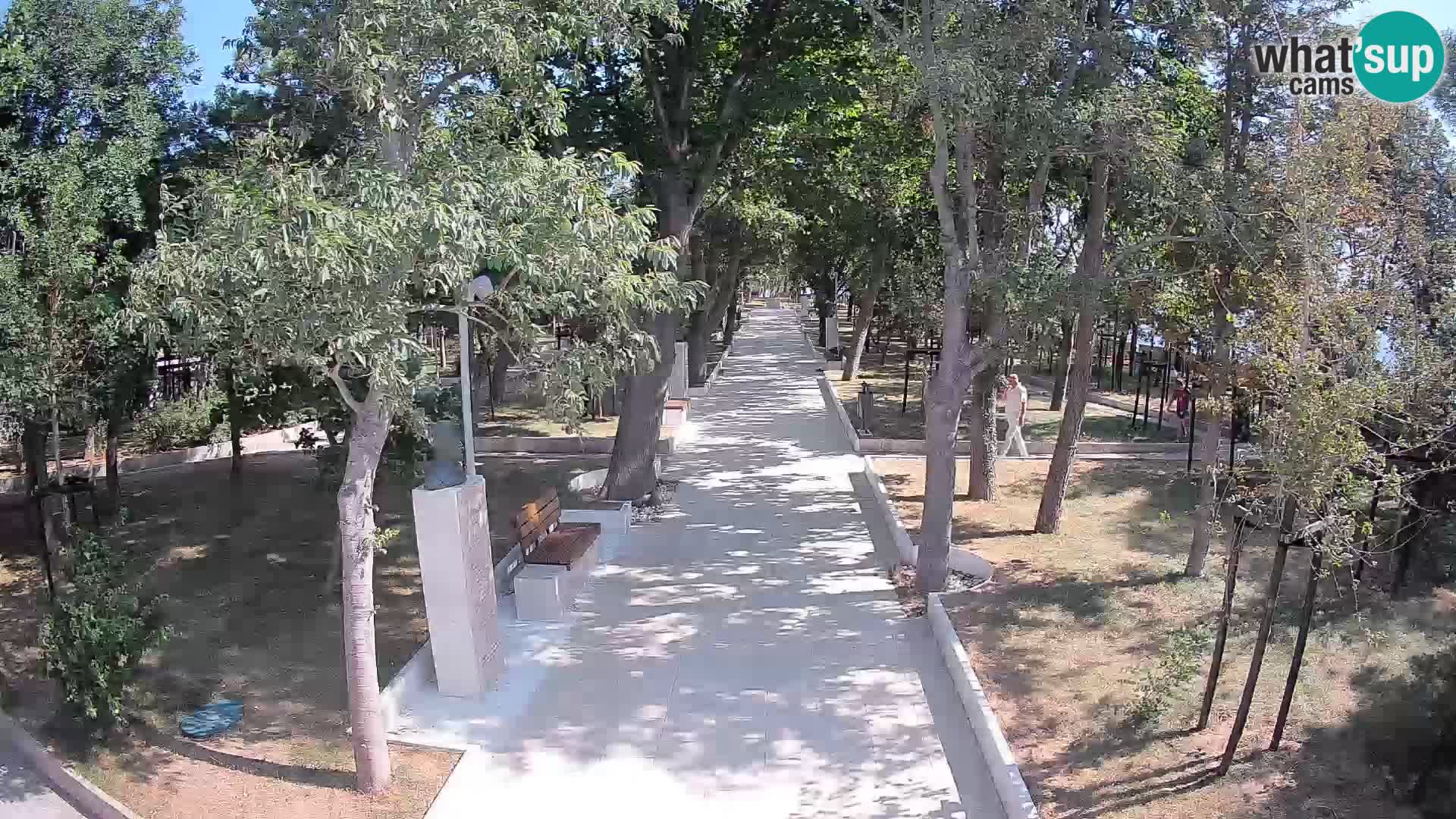 Writers’ Park Webcam Senj – Live by the Sea