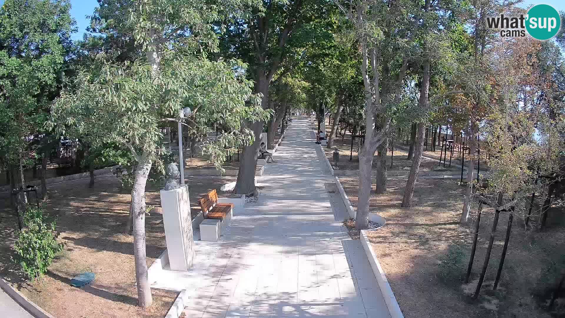 Writers’ Park Webcam Senj – Live by the Sea