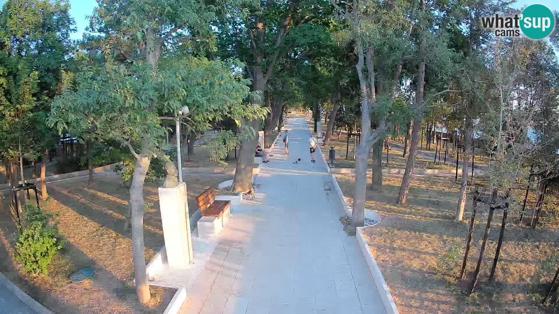 Writers’ Park Webcam Senj – Live by the Sea