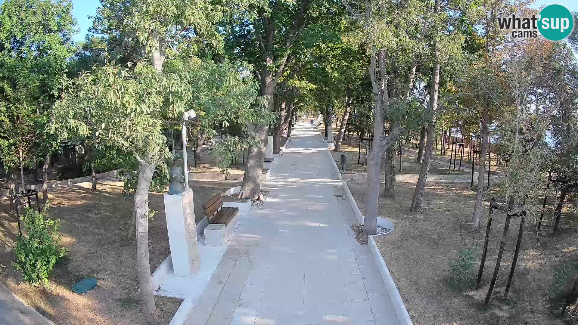 Writers’ Park Webcam Senj – Live by the Sea