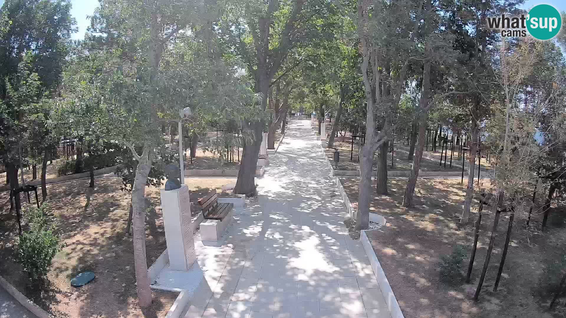 Writers’ Park Webcam Senj – Live by the Sea