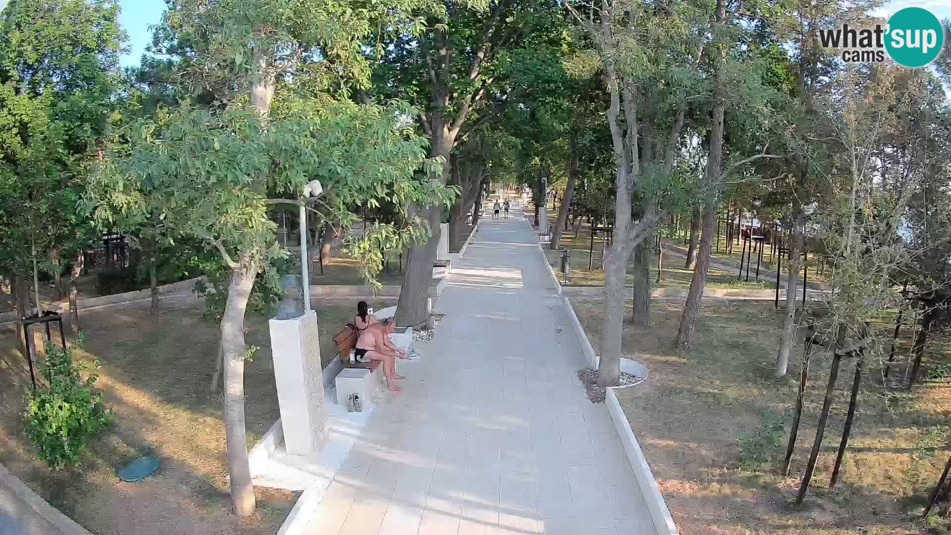Writers’ Park Webcam Senj – Live by the Sea