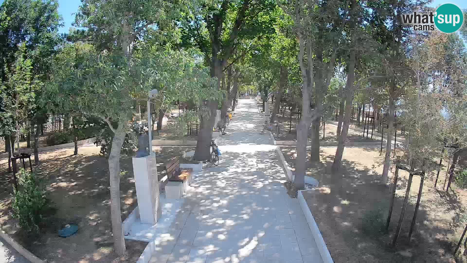 Writers’ Park Webcam Senj – Live by the Sea