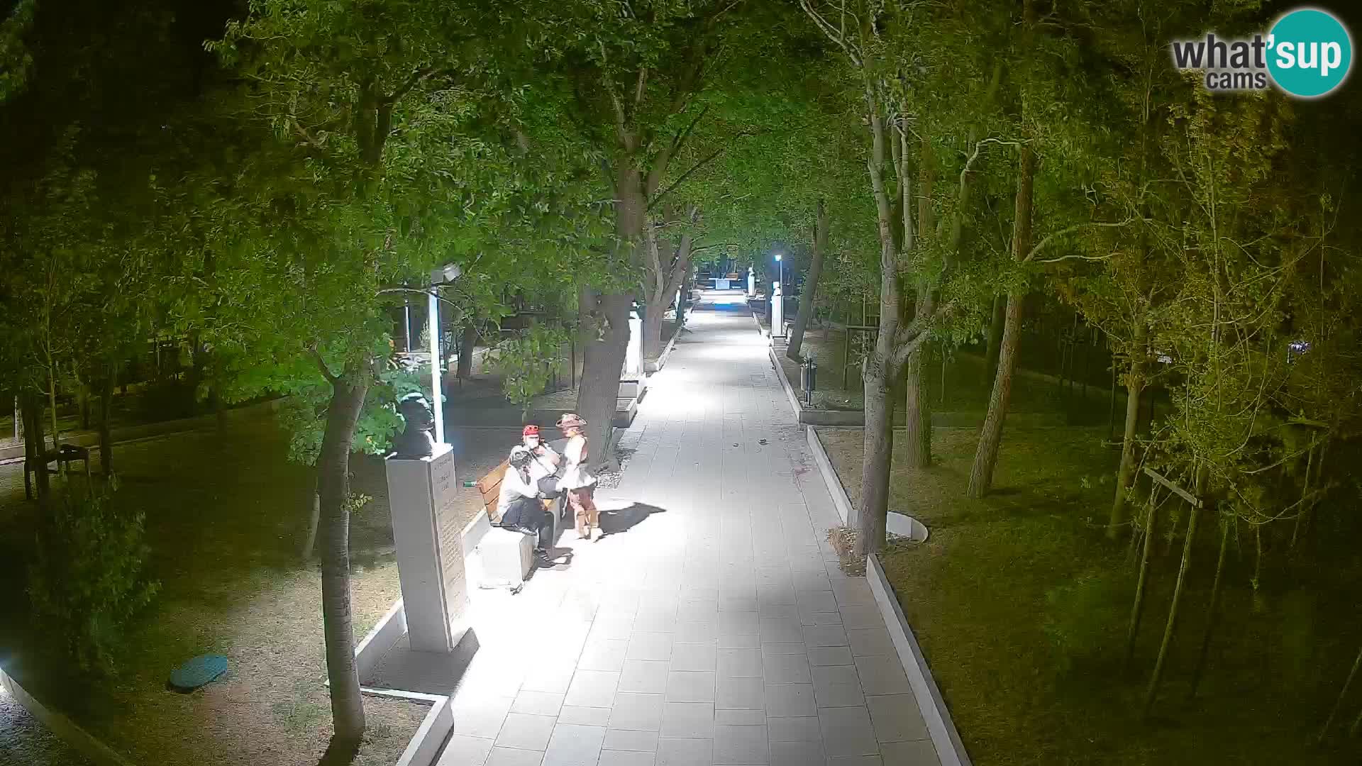 Writers’ Park Webcam Senj – Live by the Sea