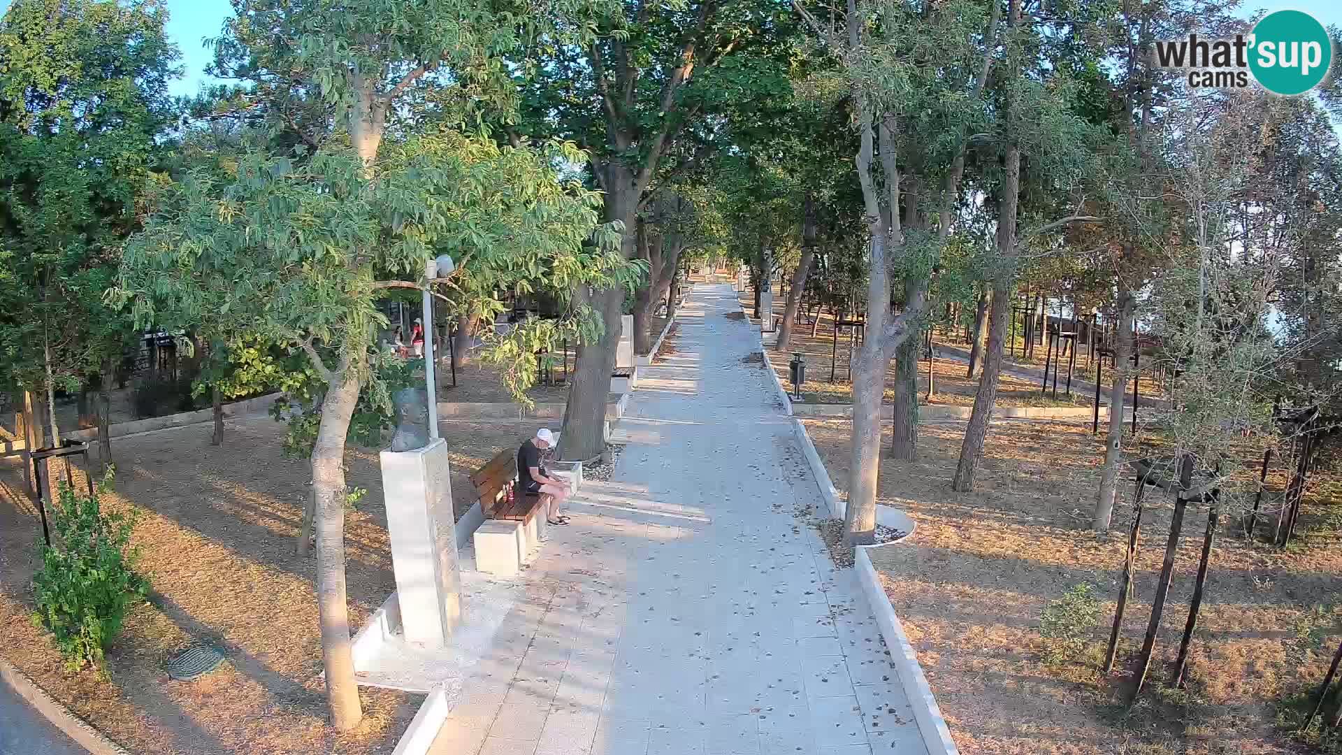 Writers’ Park Webcam Senj – Live by the Sea