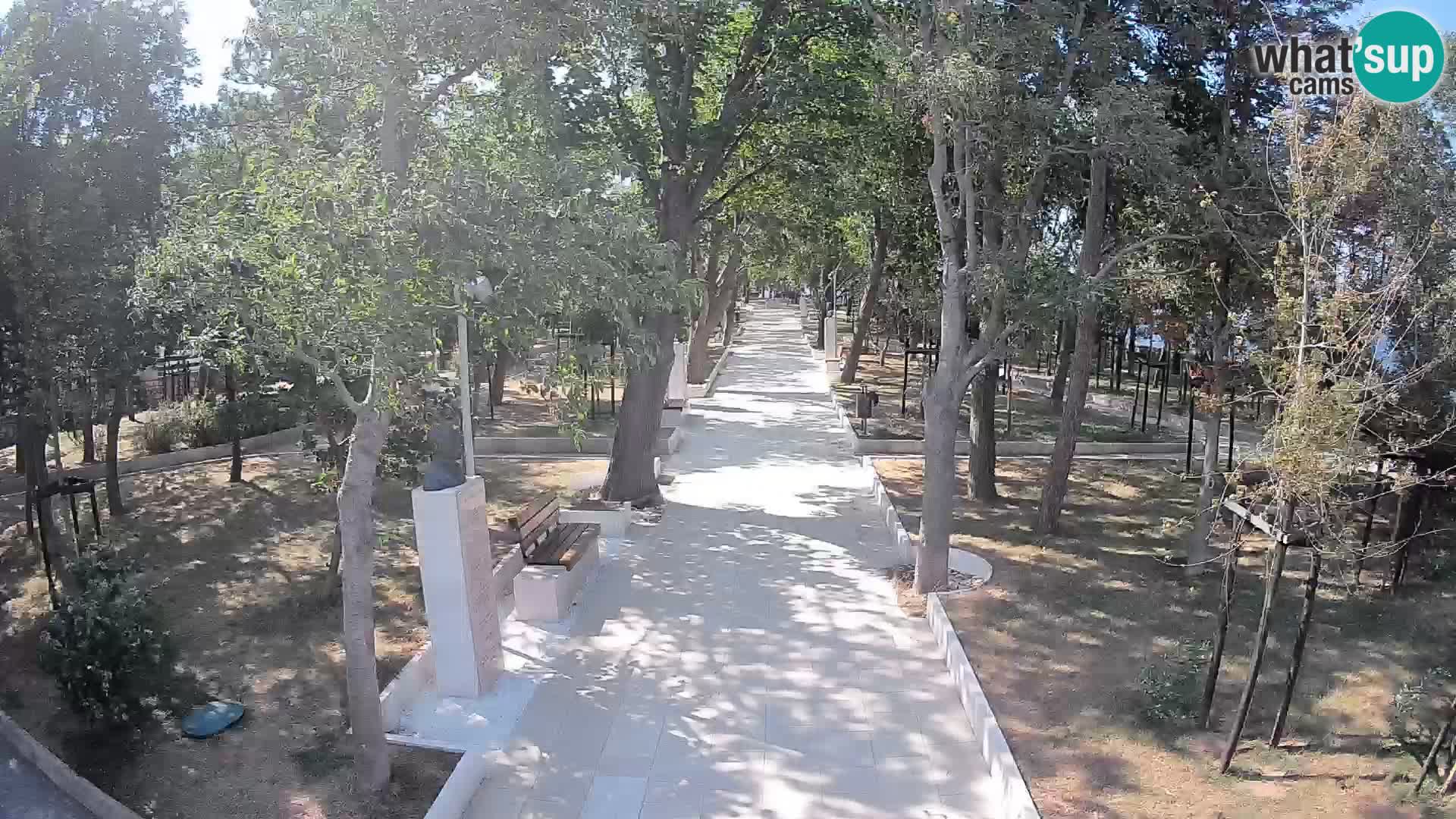 Writers’ Park Webcam Senj – Live by the Sea