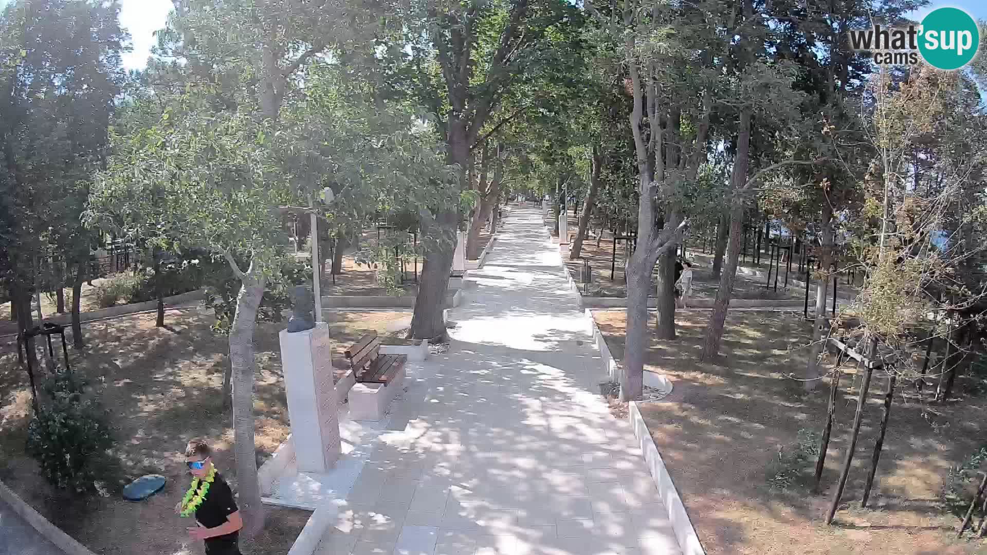 Writers’ Park Webcam Senj – Live by the Sea