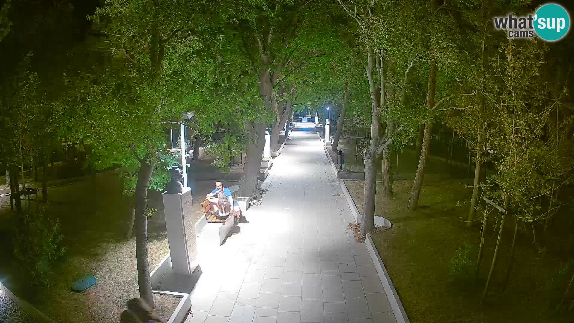 Writers’ Park Webcam Senj – Live by the Sea