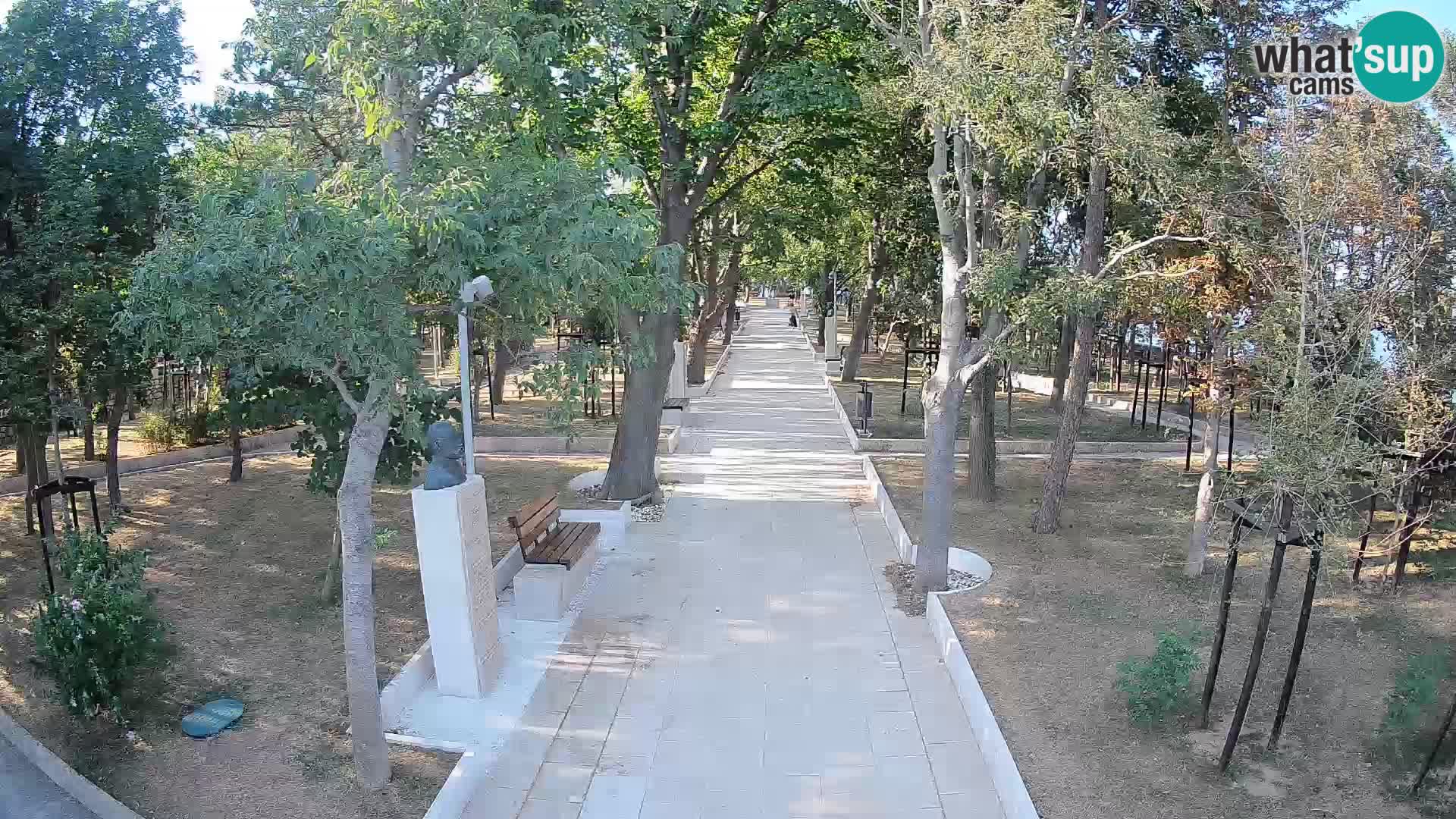 Writers’ Park Webcam Senj – Live by the Sea
