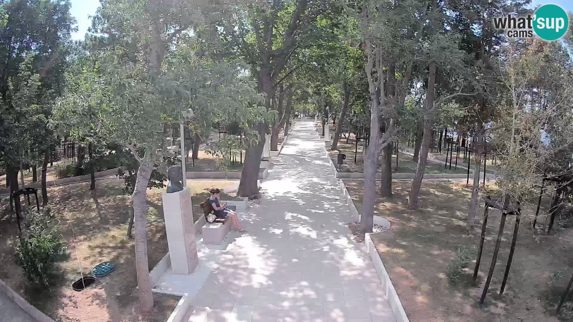 Writers’ Park Webcam Senj – Live by the Sea