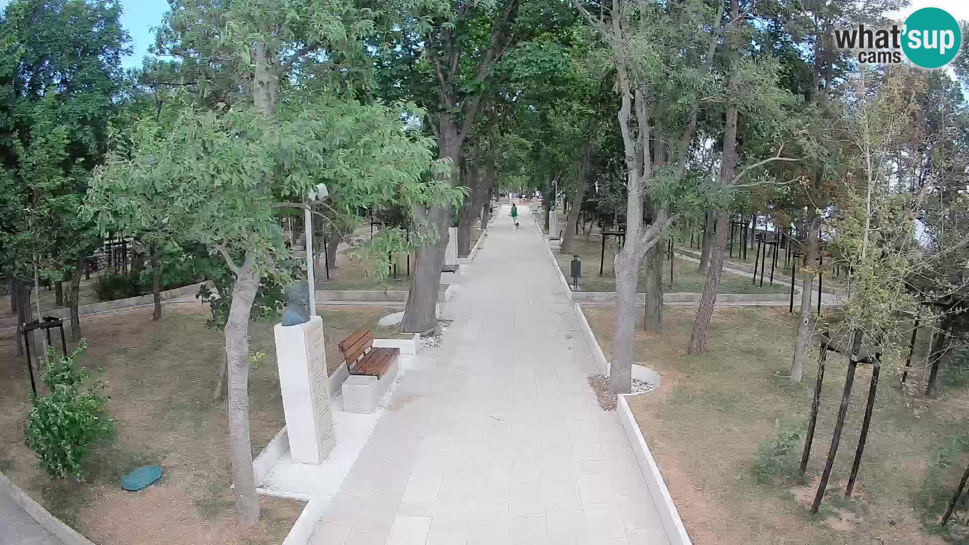 Writers’ Park Webcam Senj – Live by the Sea