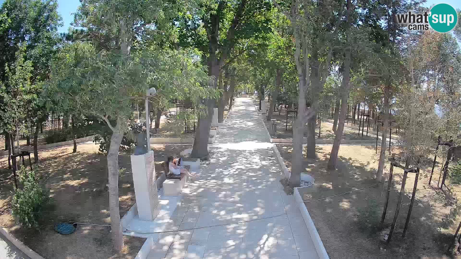 Writers’ Park Webcam Senj – Live by the Sea