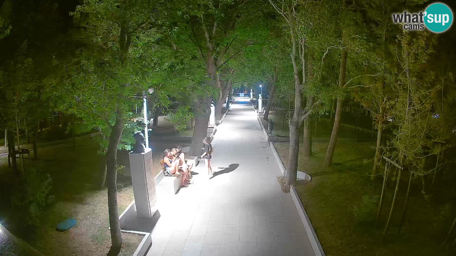 Writers’ Park Webcam Senj – Live by the Sea