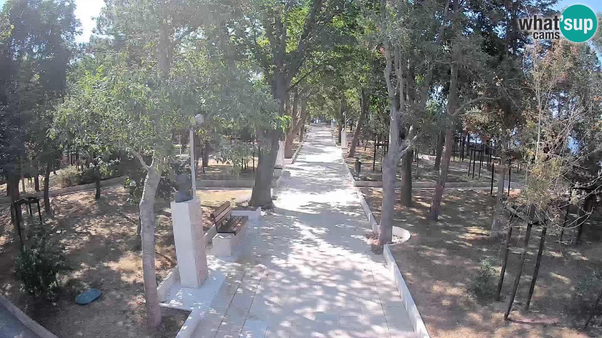 Writers’ Park Webcam Senj – Live by the Sea