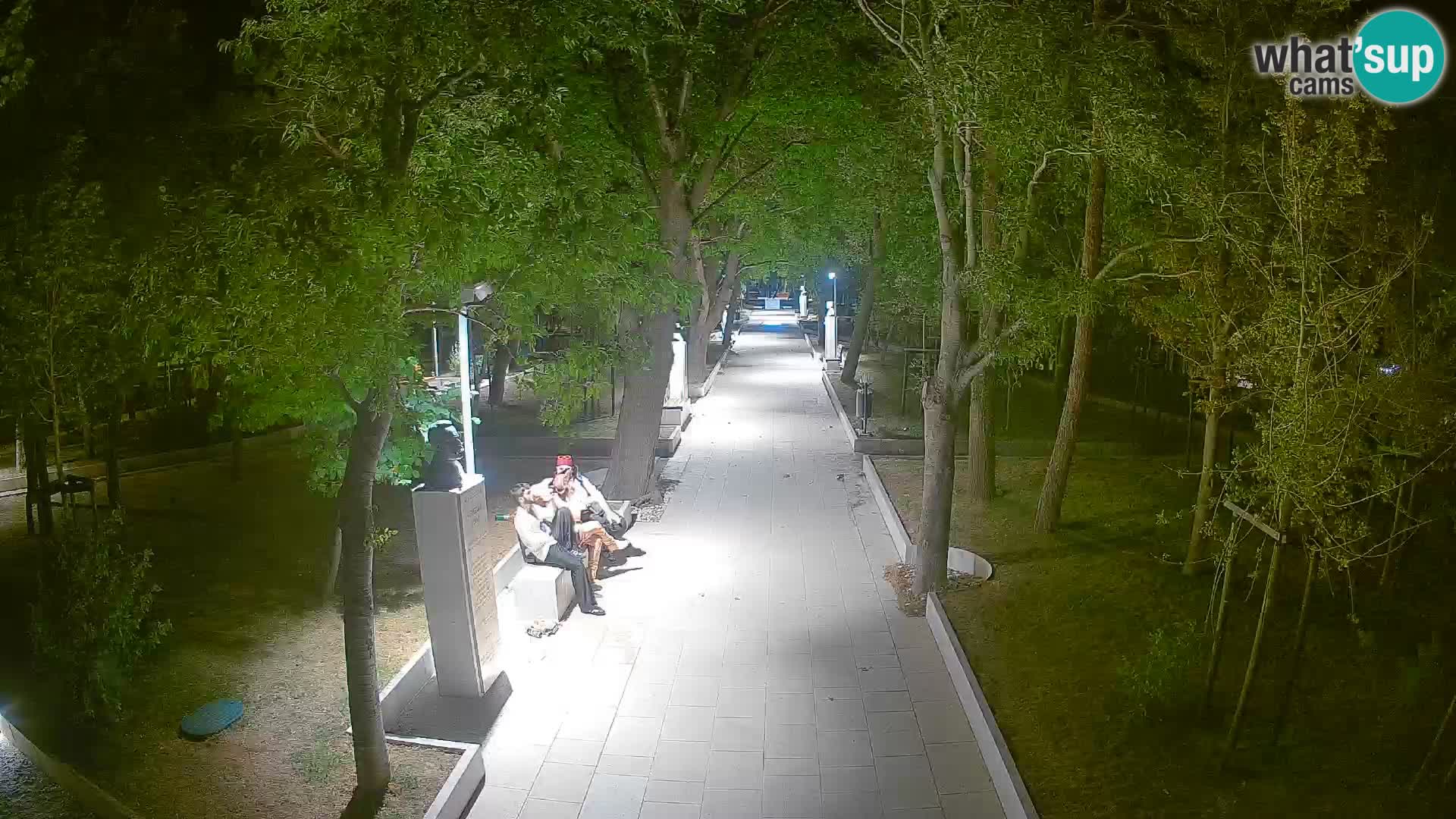 Writers’ Park Webcam Senj – Live by the Sea