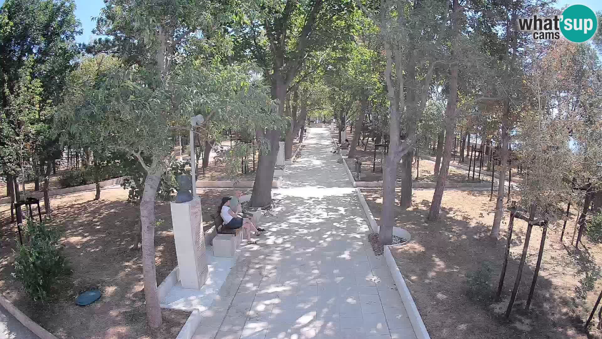 Writers’ Park Webcam Senj – Live by the Sea