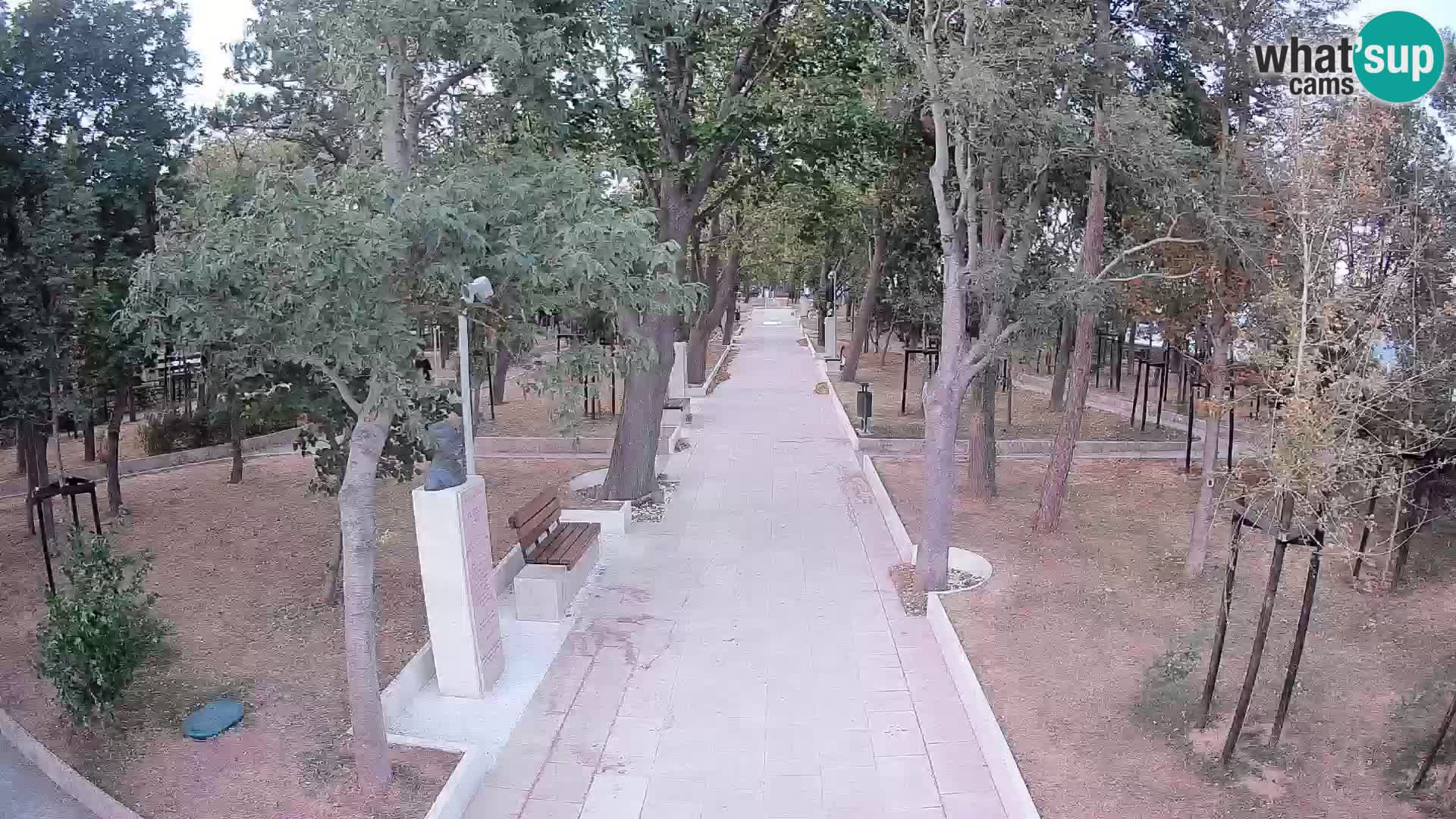 Writers’ Park Webcam Senj – Live by the Sea