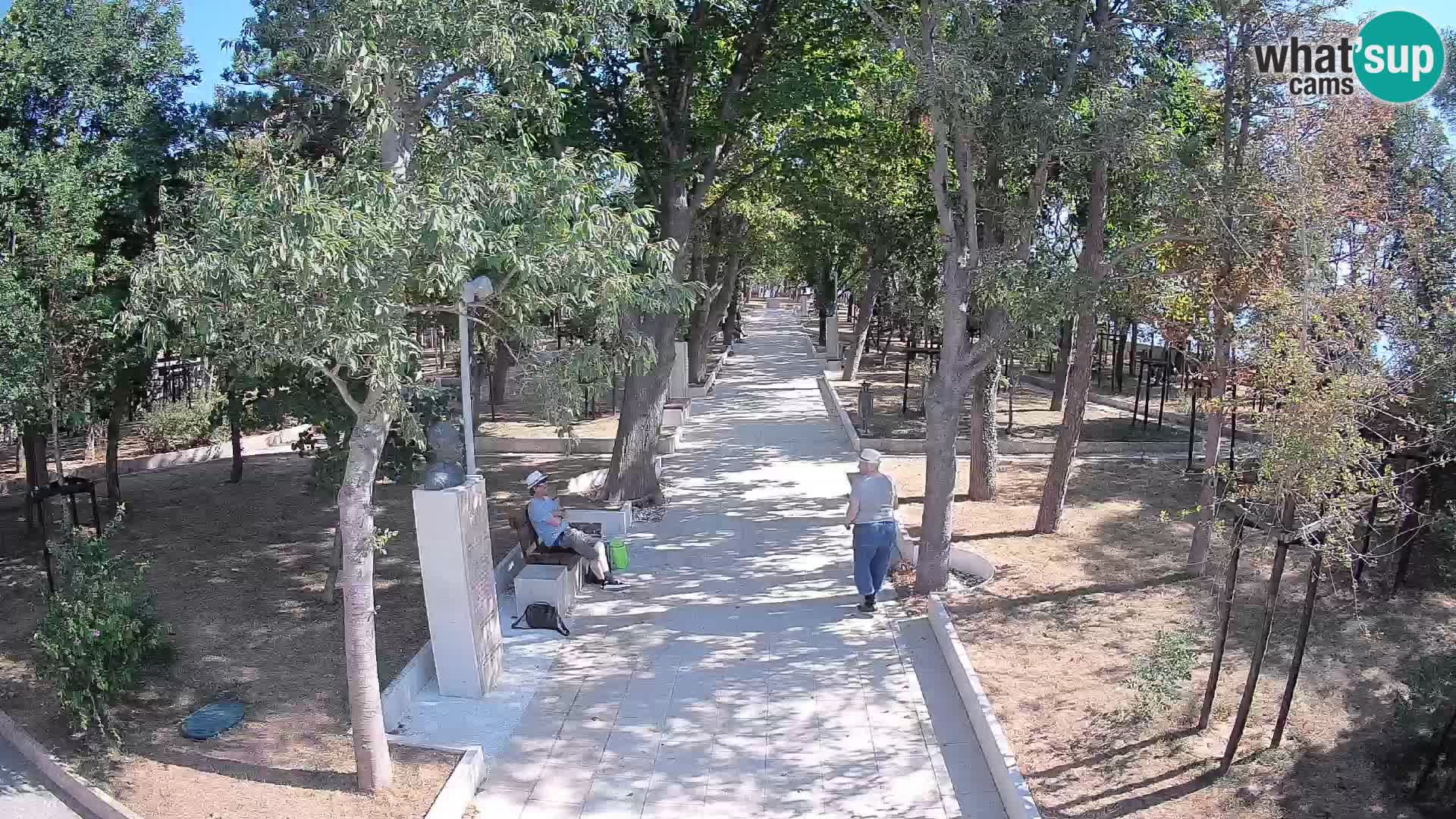 Writers’ Park Webcam Senj – Live by the Sea