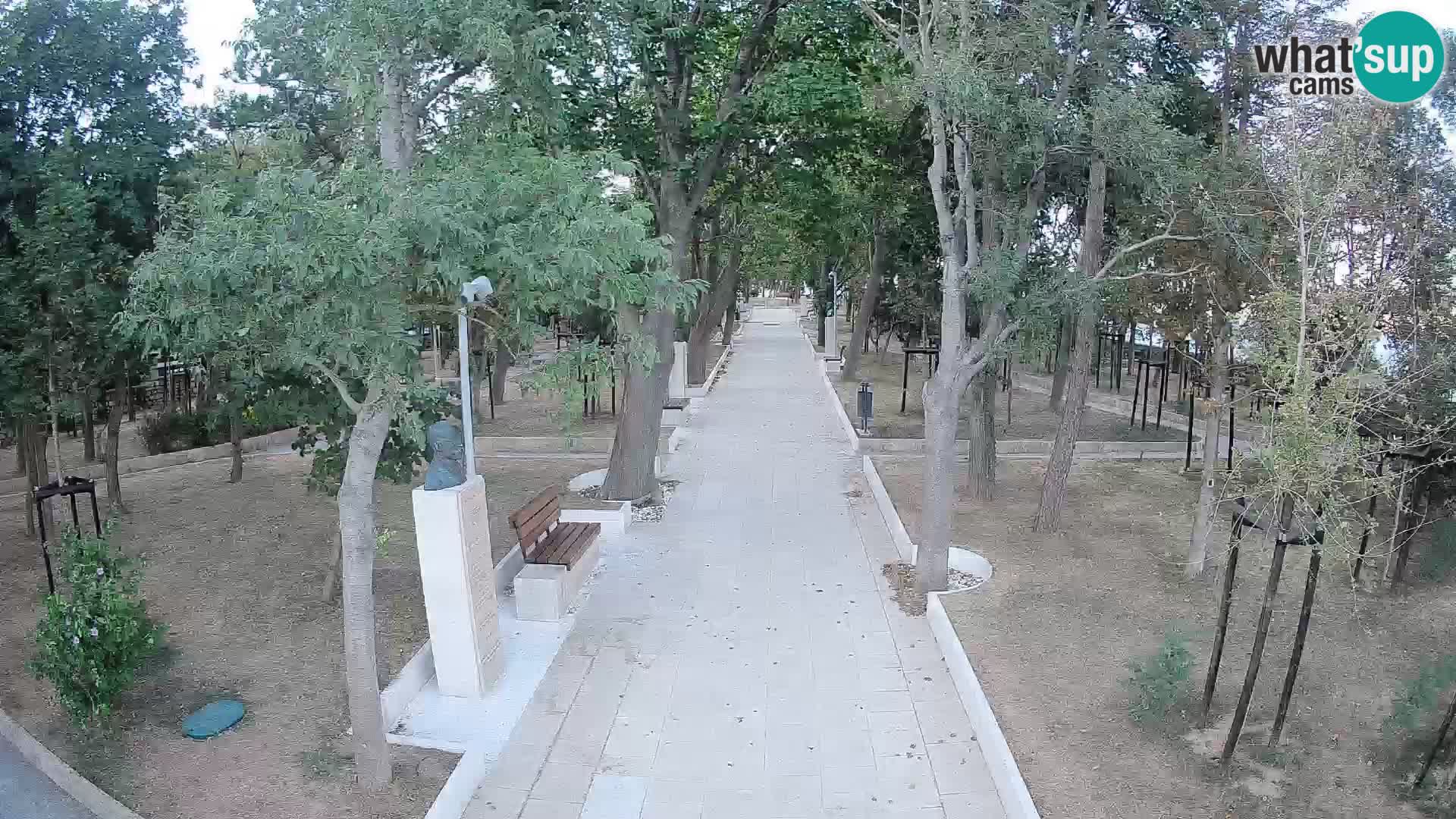 Writers’ Park Webcam Senj – Live by the Sea