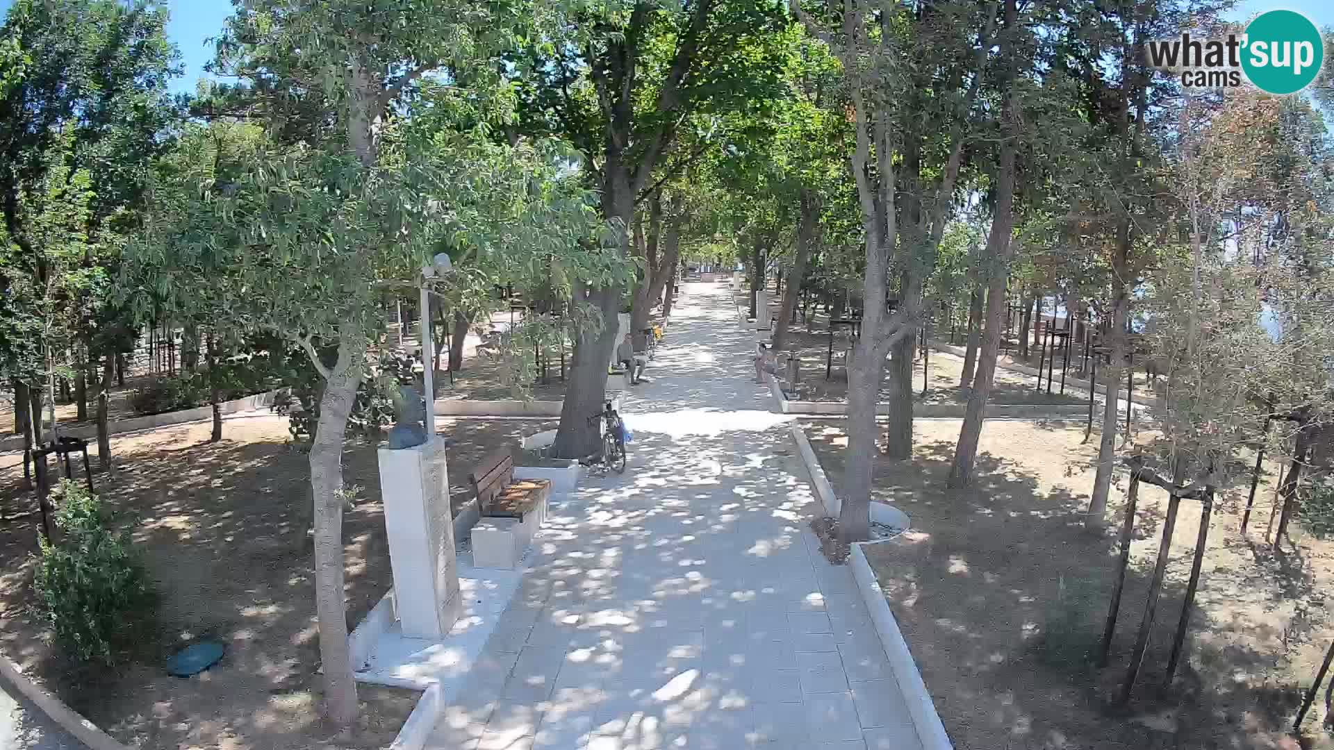 Writers’ Park Webcam Senj – Live by the Sea