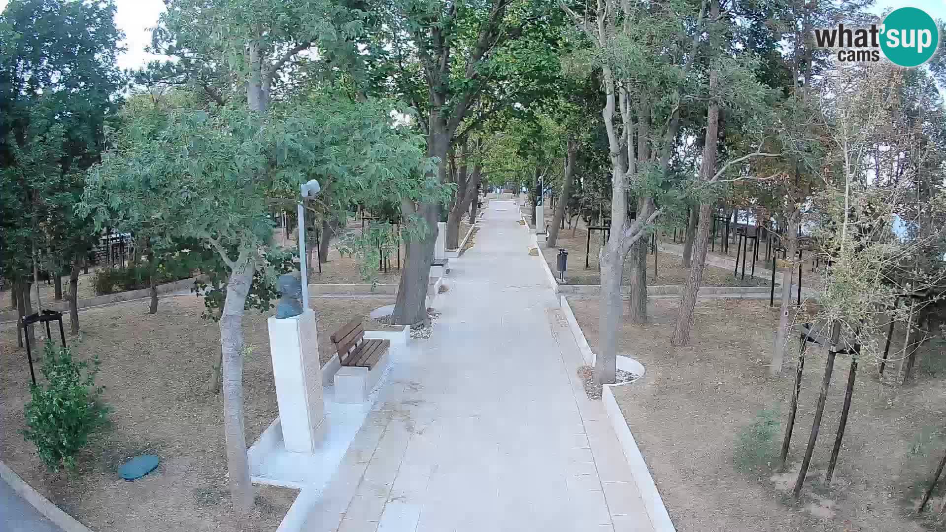 Writers’ Park Webcam Senj – Live by the Sea