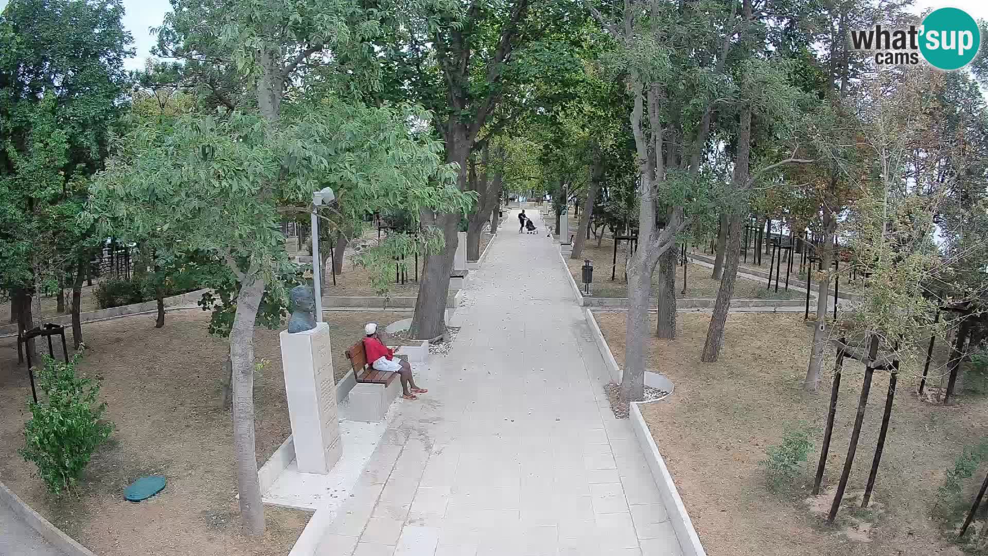 Writers’ Park Webcam Senj – Live by the Sea