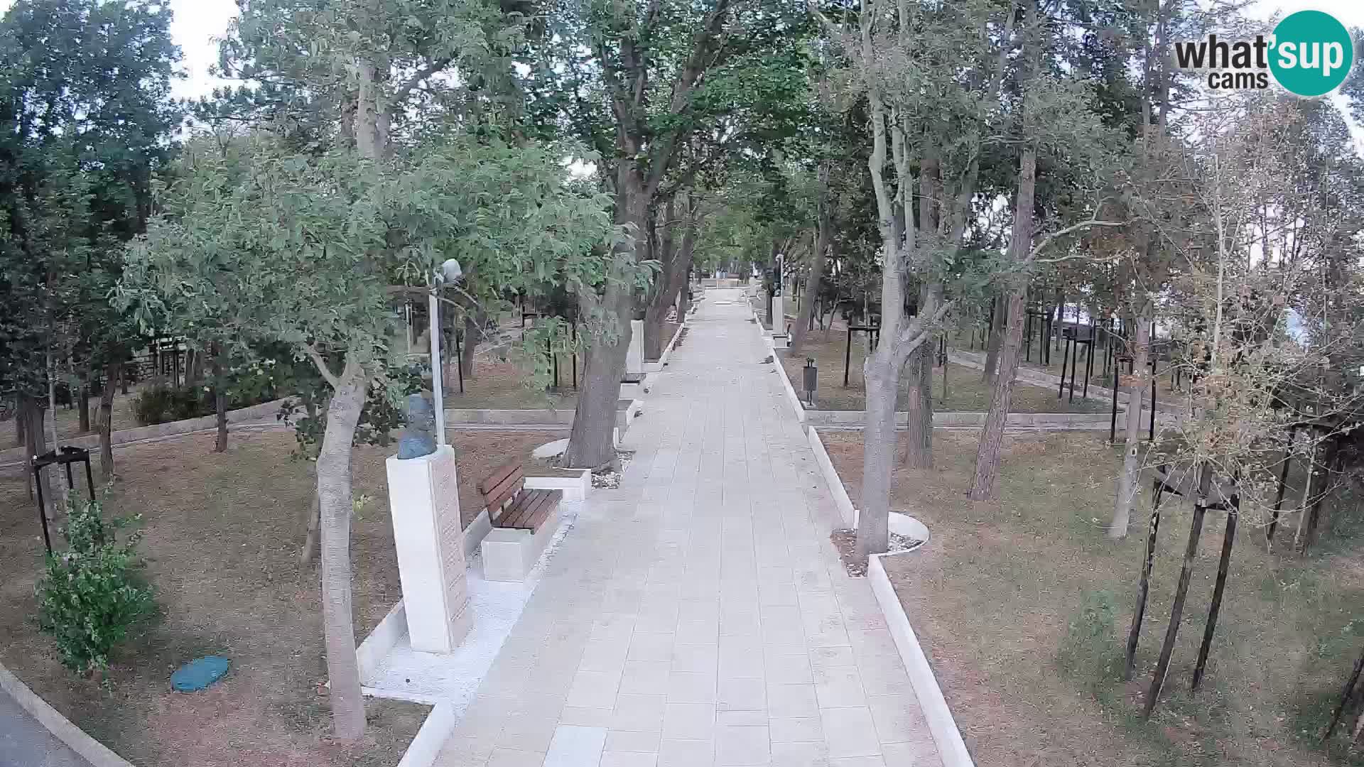 Writers’ Park Webcam Senj – Live by the Sea