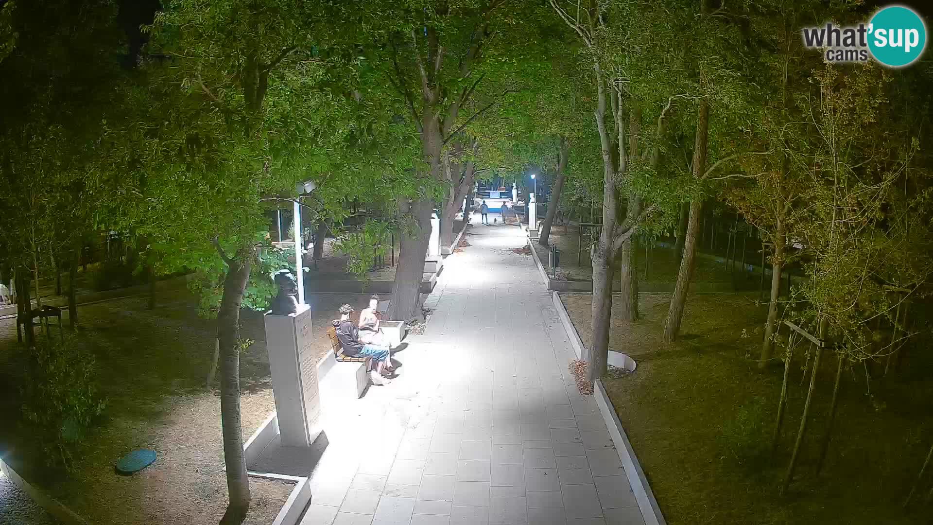 Writers’ Park Webcam Senj – Live by the Sea