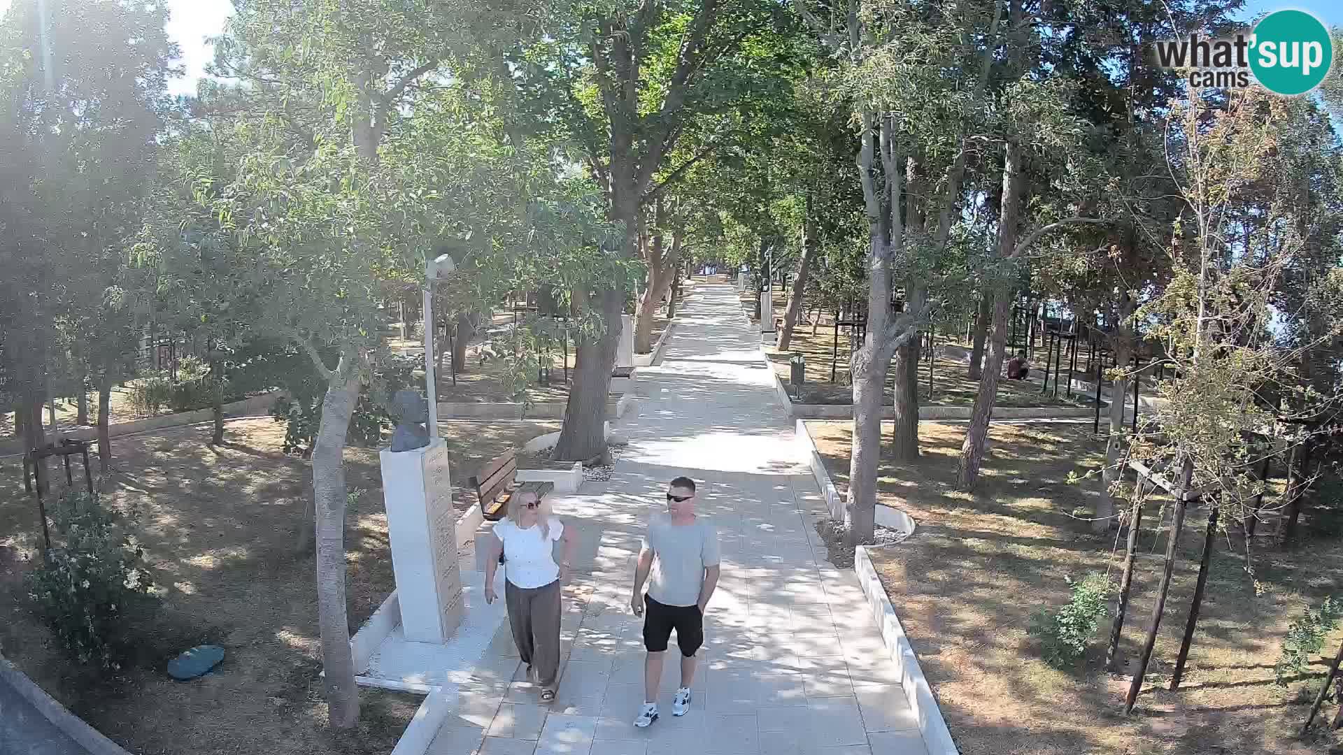 Writers’ Park Webcam Senj – Live by the Sea