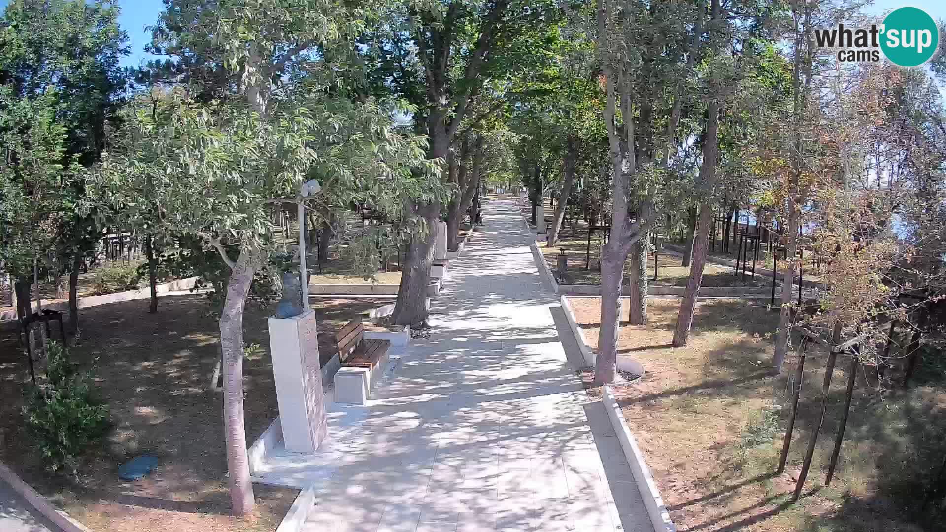 Writers’ Park Webcam Senj – Live by the Sea