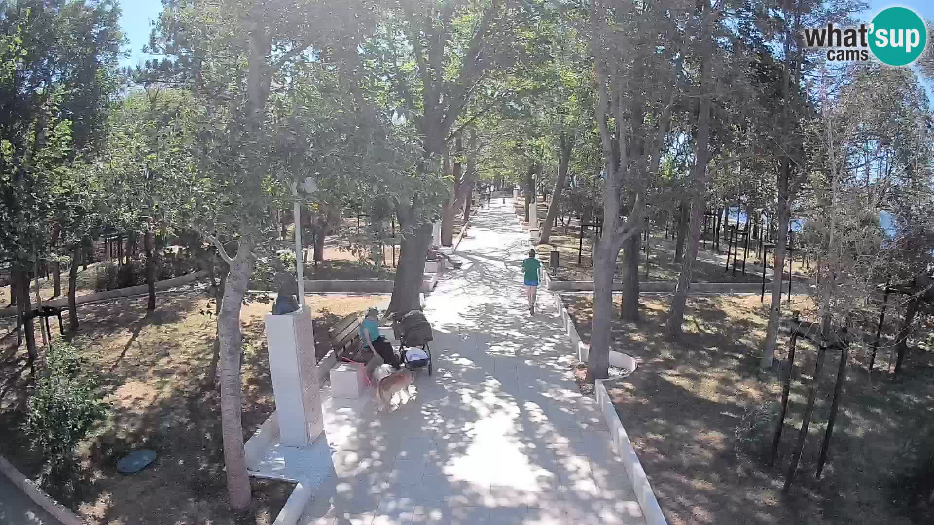 Writers’ Park Webcam Senj – Live by the Sea
