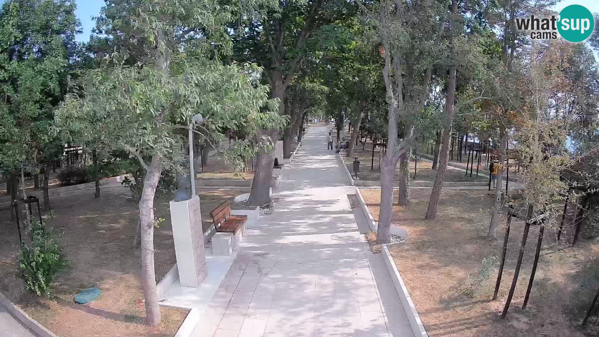 Writers’ Park Webcam Senj – Live by the Sea