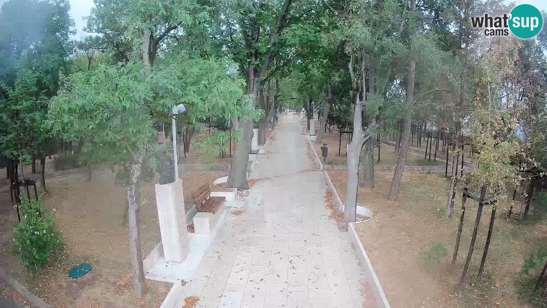 Writers’ Park Webcam Senj – Live by the Sea