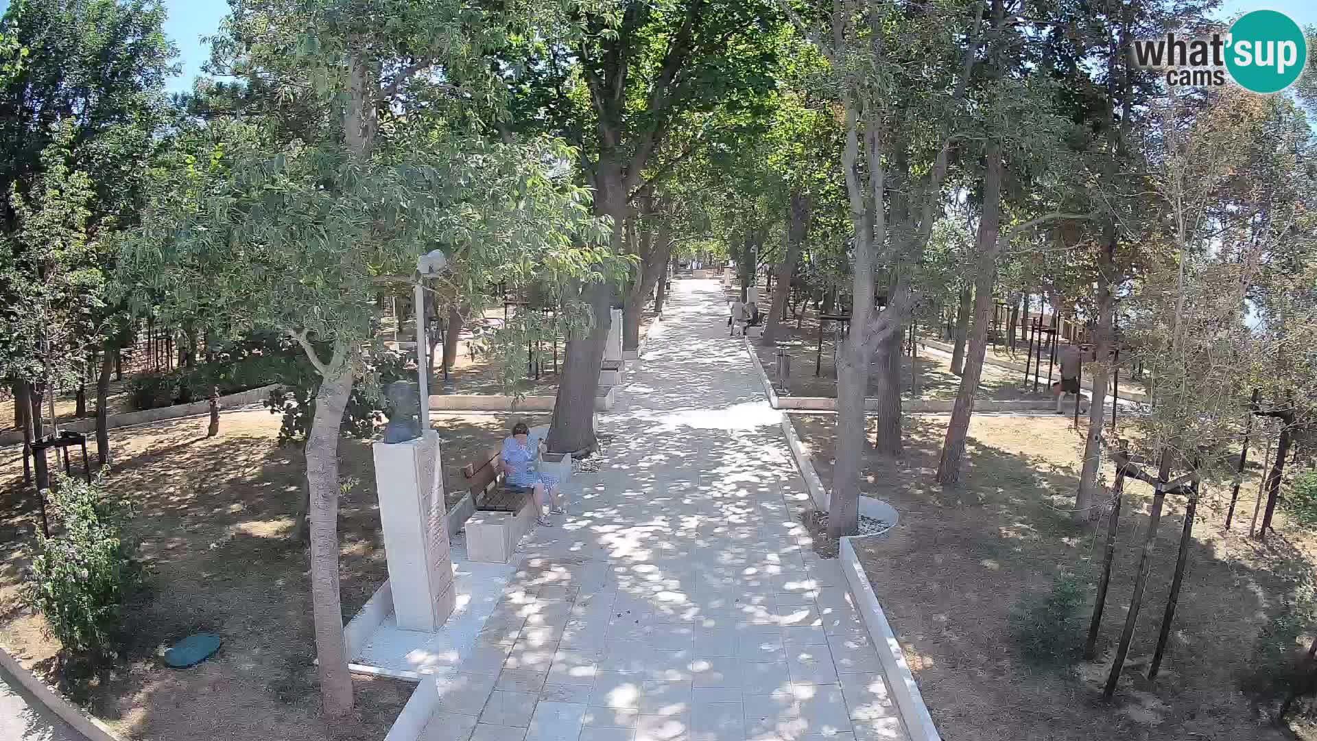 Writers’ Park Webcam Senj – Live by the Sea