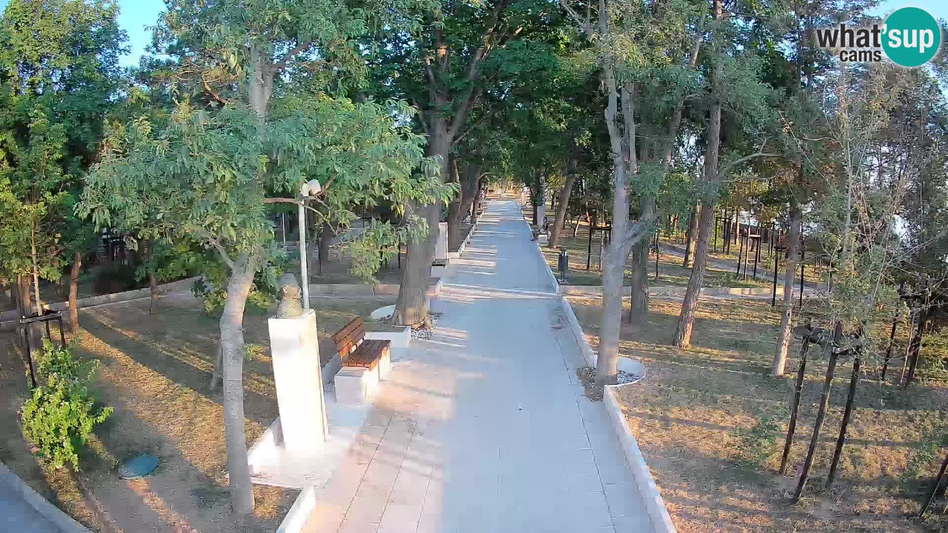 Writers’ Park Webcam Senj – Live by the Sea