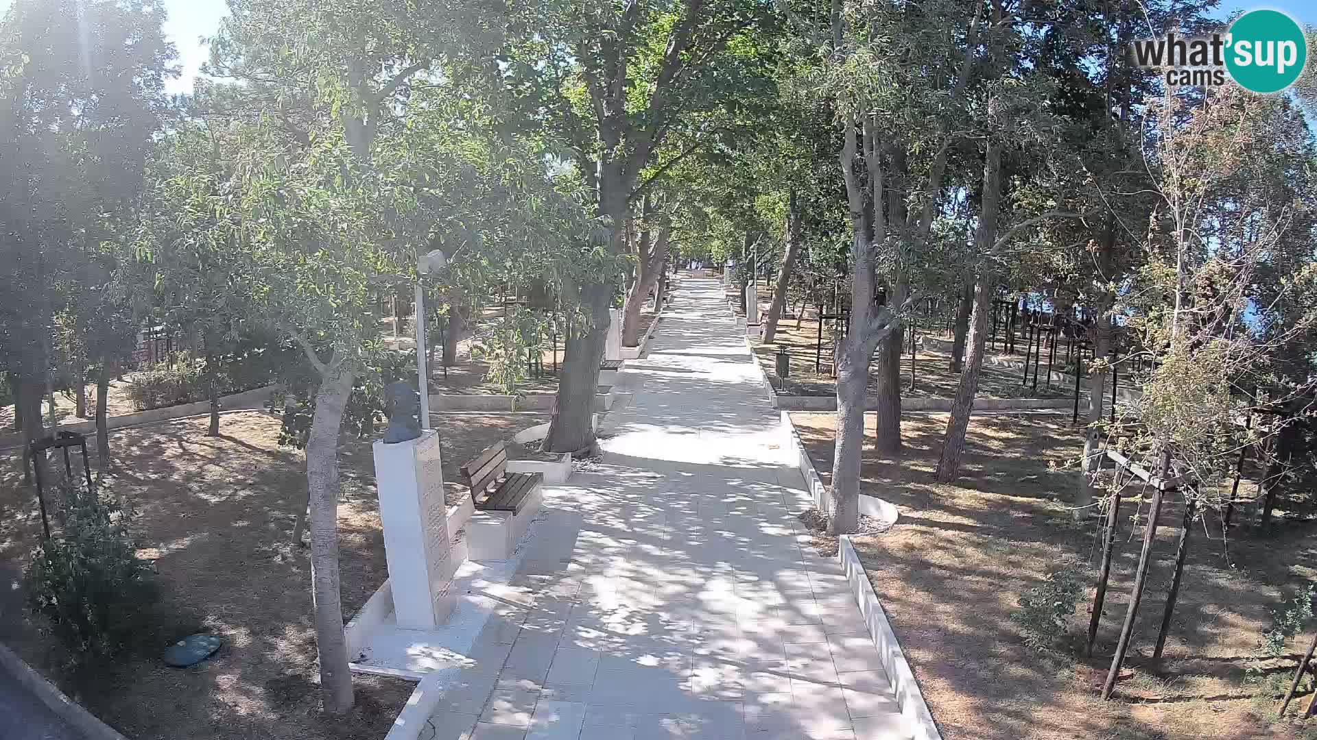 Writers’ Park Webcam Senj – Live by the Sea