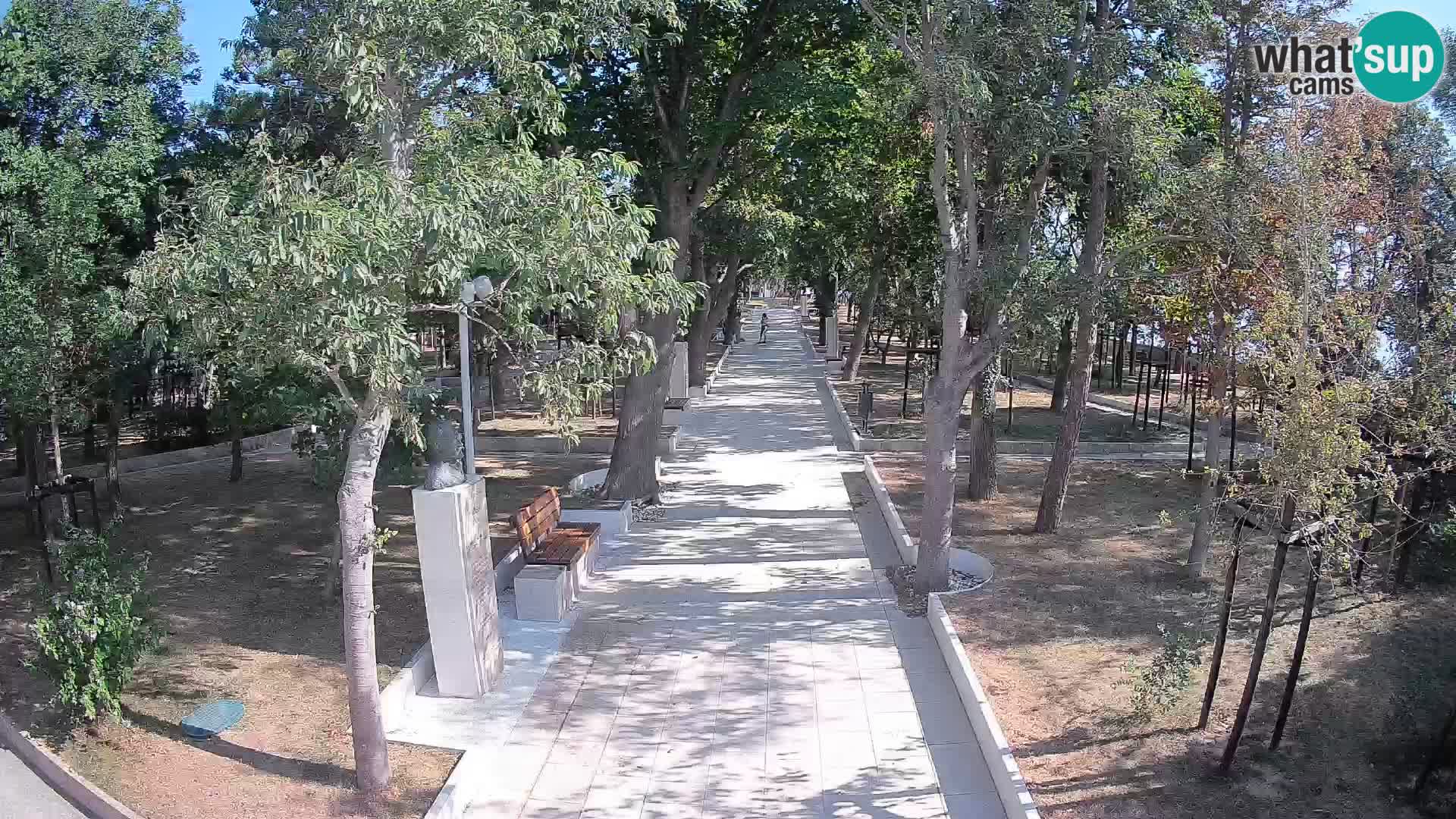 Writers’ Park Webcam Senj – Live by the Sea