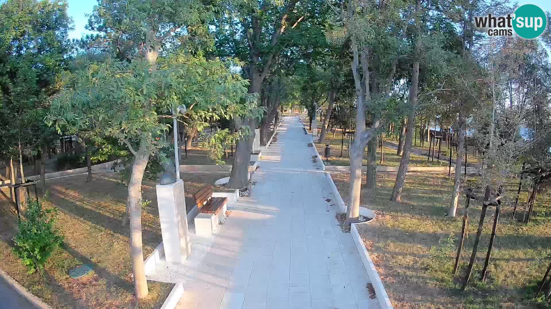 Writers’ Park Webcam Senj – Live by the Sea